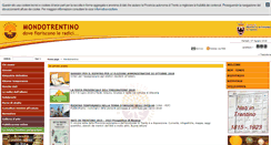 Desktop Screenshot of mondotrentino.net